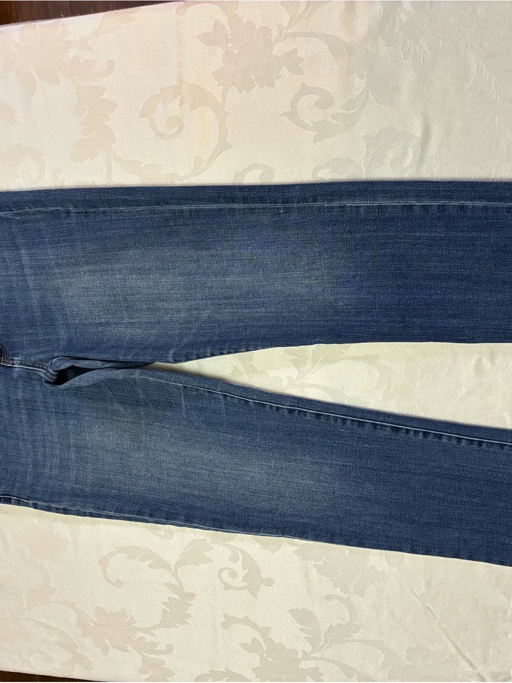 Women's Liverpool Straight Leg Blue Jeans, Petite 8/29, Girlfriend Style